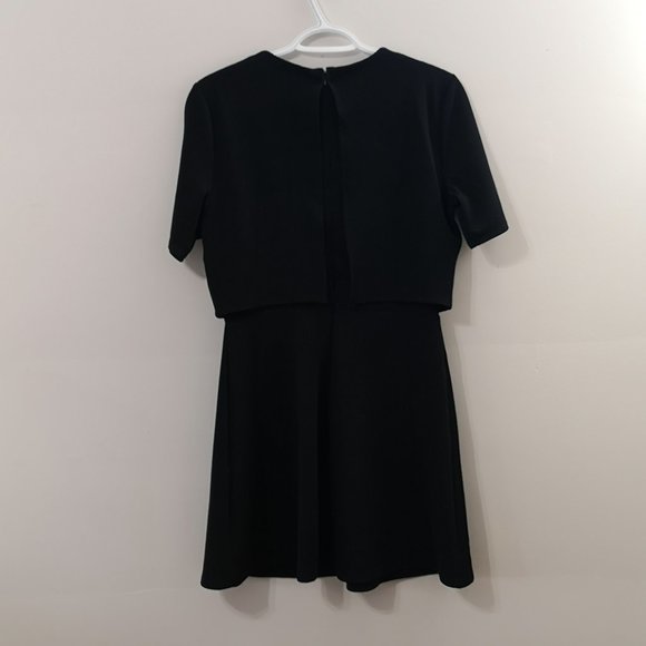 Forever21 Flared Black Dress - Picture 5 of 7